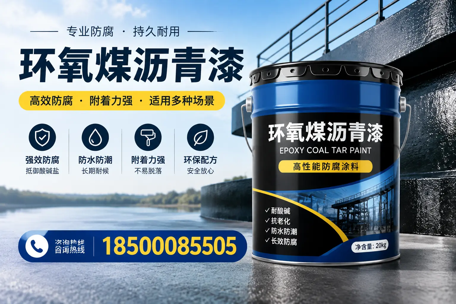 环氧煤沥青漆在不同气候条件下的表现分析,大连适用性